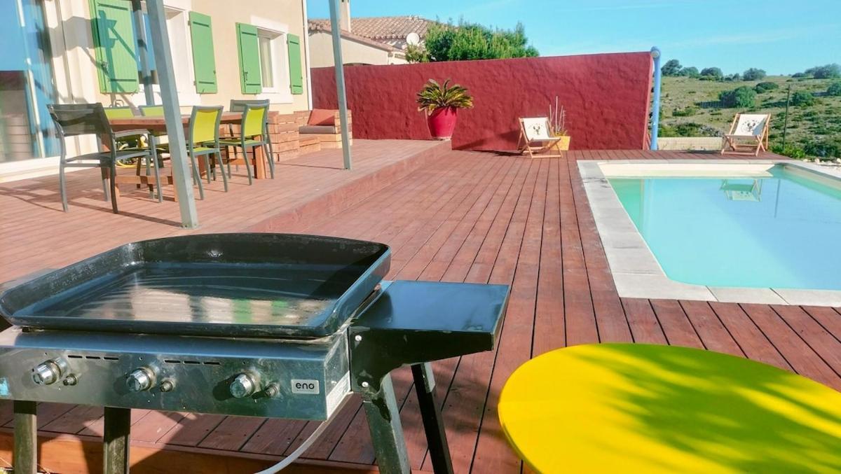 Maison Avec Vue Sur La Et Avec Piscine A * Fitou